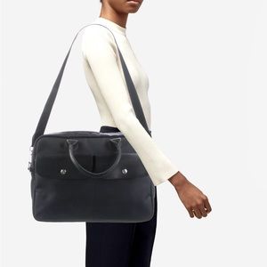 Longchamp nylon messenger bag